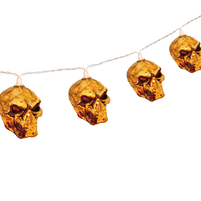 Skull String Lights