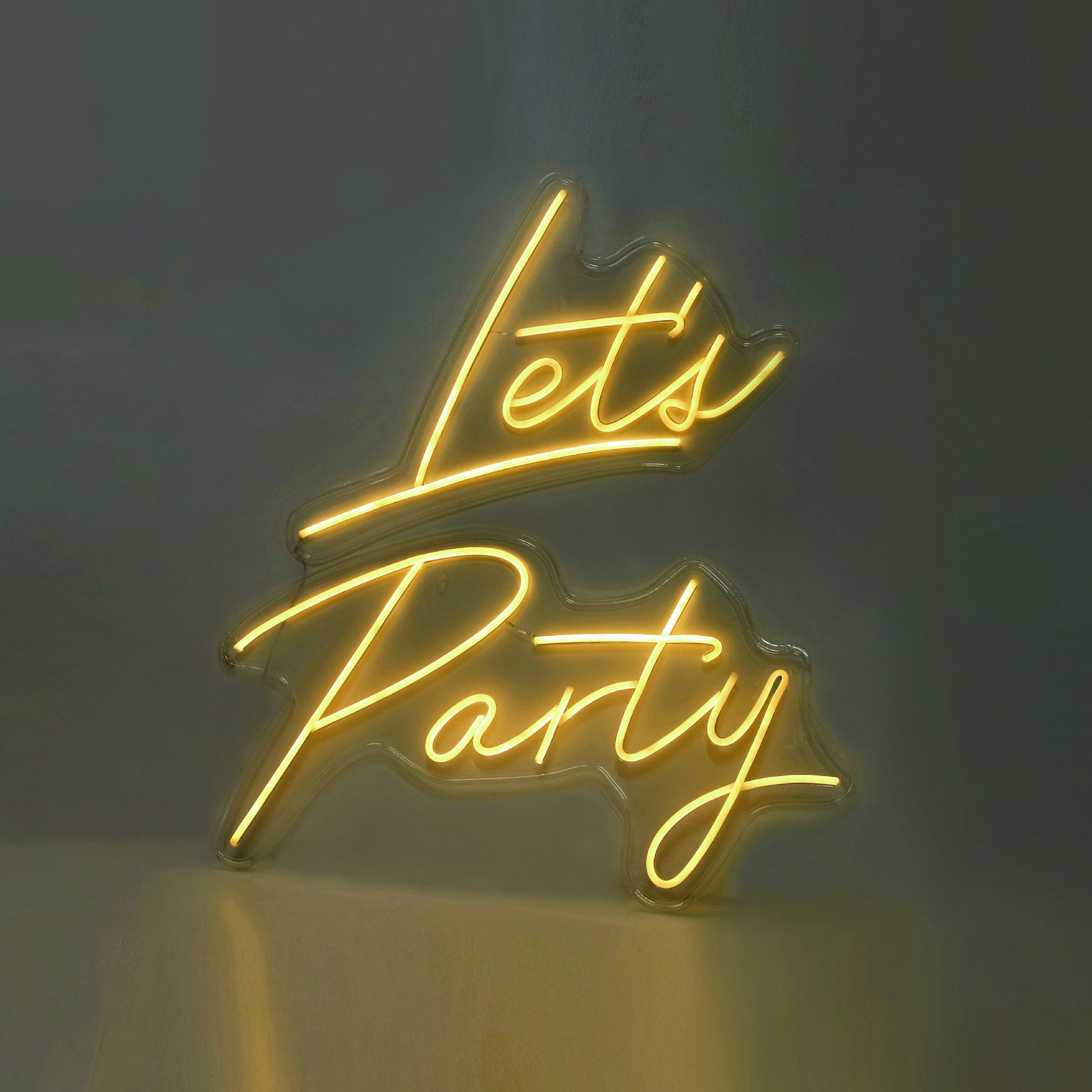 Let's Party Neon Sign