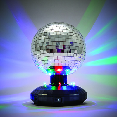 Rotating Mirror Ball Light