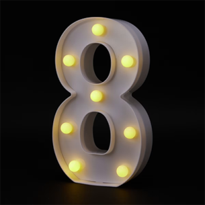 Light Up Number 8